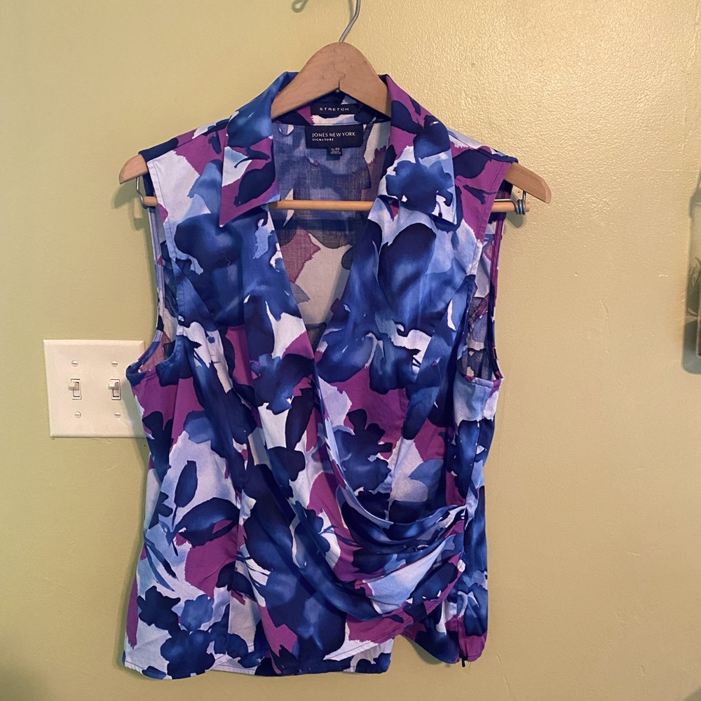 Jones New York Wrap Top